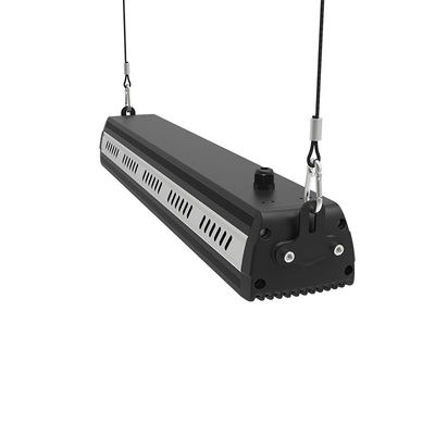 Aluminiowe 200W LED Linear High Bay Lights Praktyczny czarny kolor